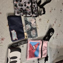 Crossbody Bags / Wallets / Zip Pouch Bags **$5.00 EACH**