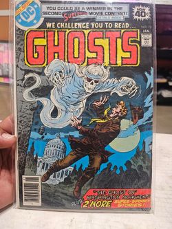 DC Comics Ghosts #72 Vintage Comic Book