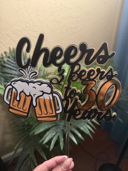 Birthday Cake Topper 