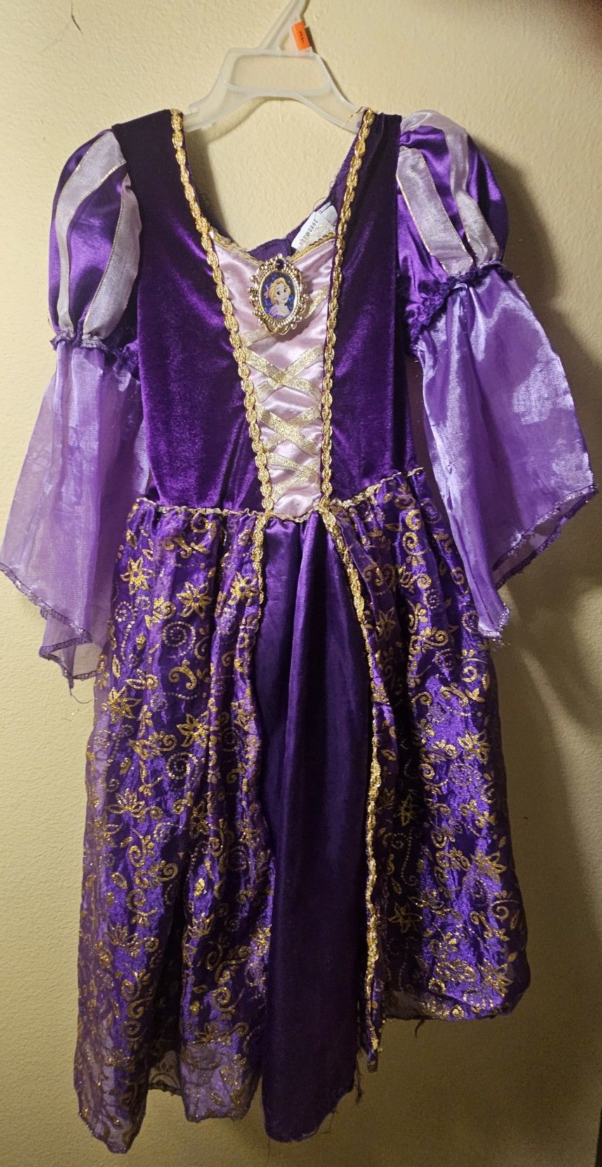 RAPUZEL PURPLE AND GOLD COSTUME 