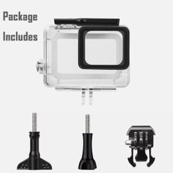 Waterproof Housing Case for GoPro Hero 7 Black 6 5 Protective Shell with Bracket