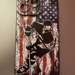 Hockey USA Flag Case