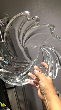 Vintage mikasa crystal wave piece