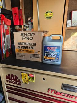 Shop Pro antifreeze/ coolant..