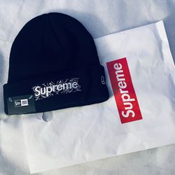 New Era / Supreme FW19 Box Logo Beanie / Knit Cap