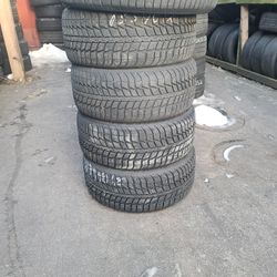 235 40 18 (4) snow used tires NO hidden fees FREE installation