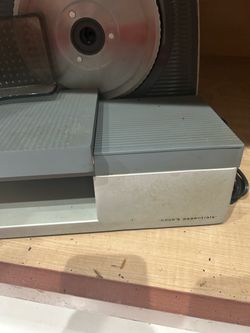 Cook's Essentials Electric Food Slicer