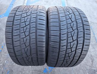 2 USED TIRES CONTINENTAL 275/40/20