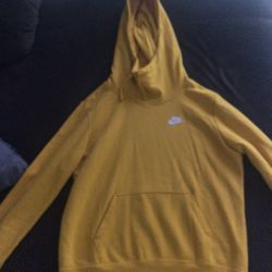Yellow nike men’s hoodie