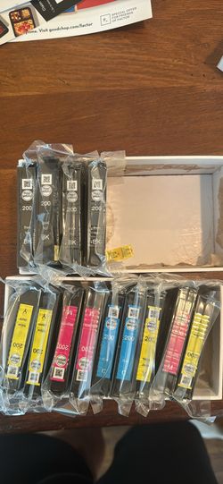 13 Epson 200 Ink Cartridges