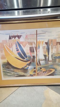 Sailing painting