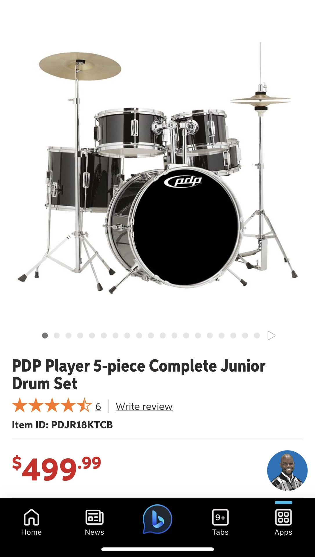  Drum Set PDP Junior Set 