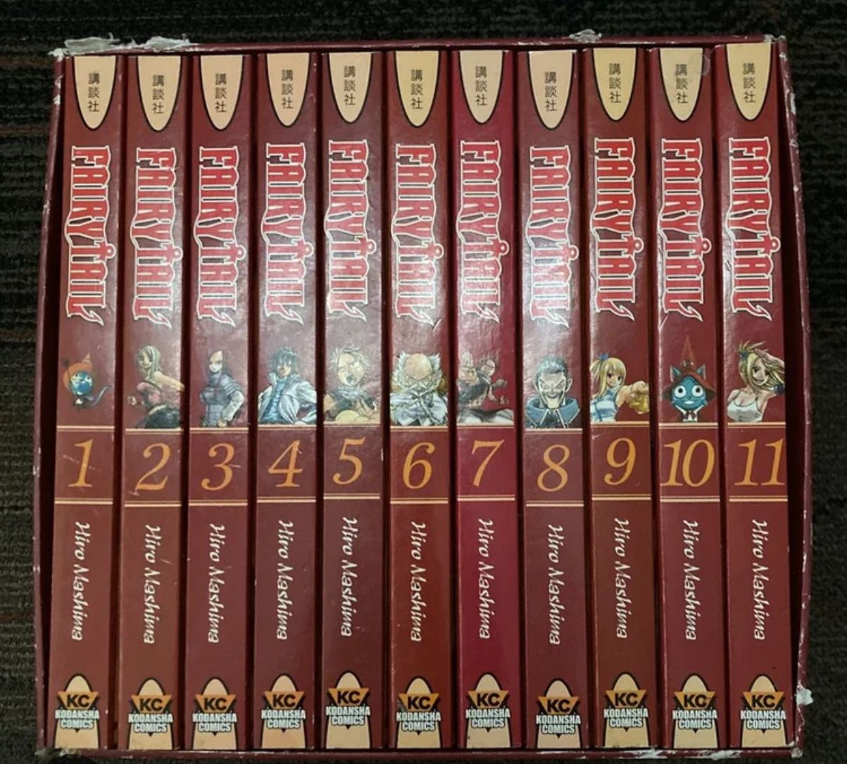Fairy Tail Manga Collection Box Set 1