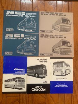 Vintage Bus Operator’s Manuals and Other Bus Related Info