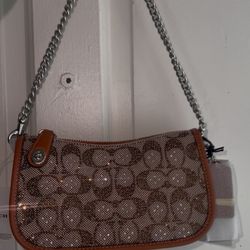 Crystal Swinger Shoulder Bag