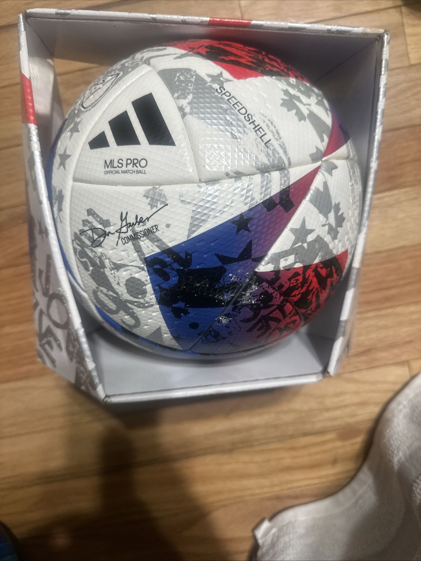 Adidas 2023 MLS Pro Official Match Soccer Ball HT9026 Size 5 in box $170 New