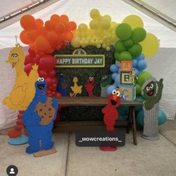 Sesame Street Props