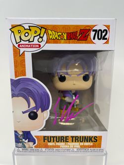 Anime / Autographed DragonBall Z (DBZ) - Future Trunks #702 (Signed by Eric Vale - JSA COA)