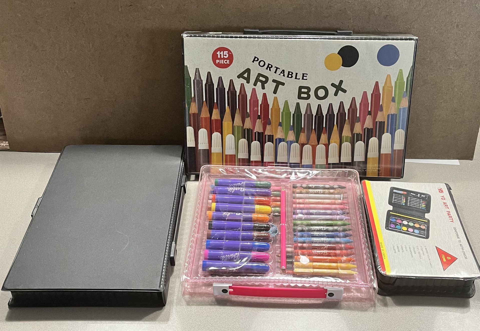 4 Kids Art Boxes Sets