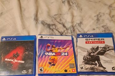 PS5 GAMES ADULT OWNED 