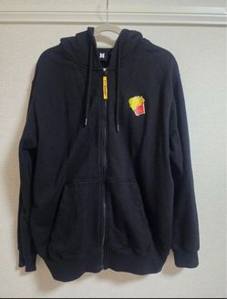 BTS x McDonald’s Official Limited Edition Hoodie – Black – Rare K-Pop Merch