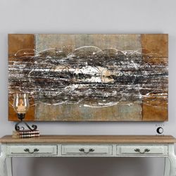 Wall art . Uttermost Frantic Abstract Art