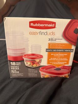 Rubbermaid easy find lids