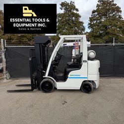 2019 Unicarriers MCUG1F2F30LV 6,000lb CF60LP Forklift 4Stage Nissan 3,134H