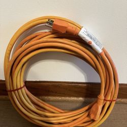  Internet's Best 25 FT Power Extension Cord – Heavy Duty – Orange