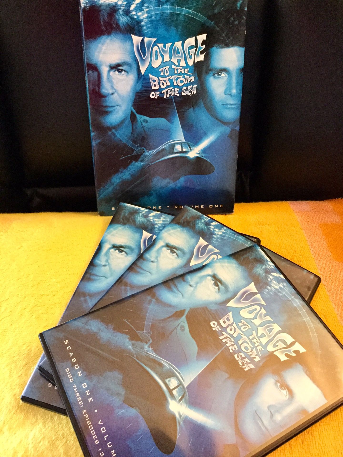 3 Adventure MOVIE DVD / Voyage to the bottom of the Sea * Season One includes 3 DVD 📀📀📀 😎👍