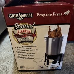 Grill Smith Propane Fryer Set
