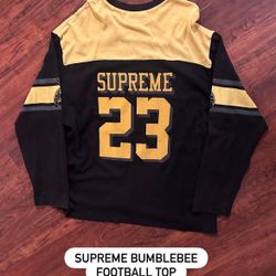 Supreme Bumblebee Football Top Size XXL 