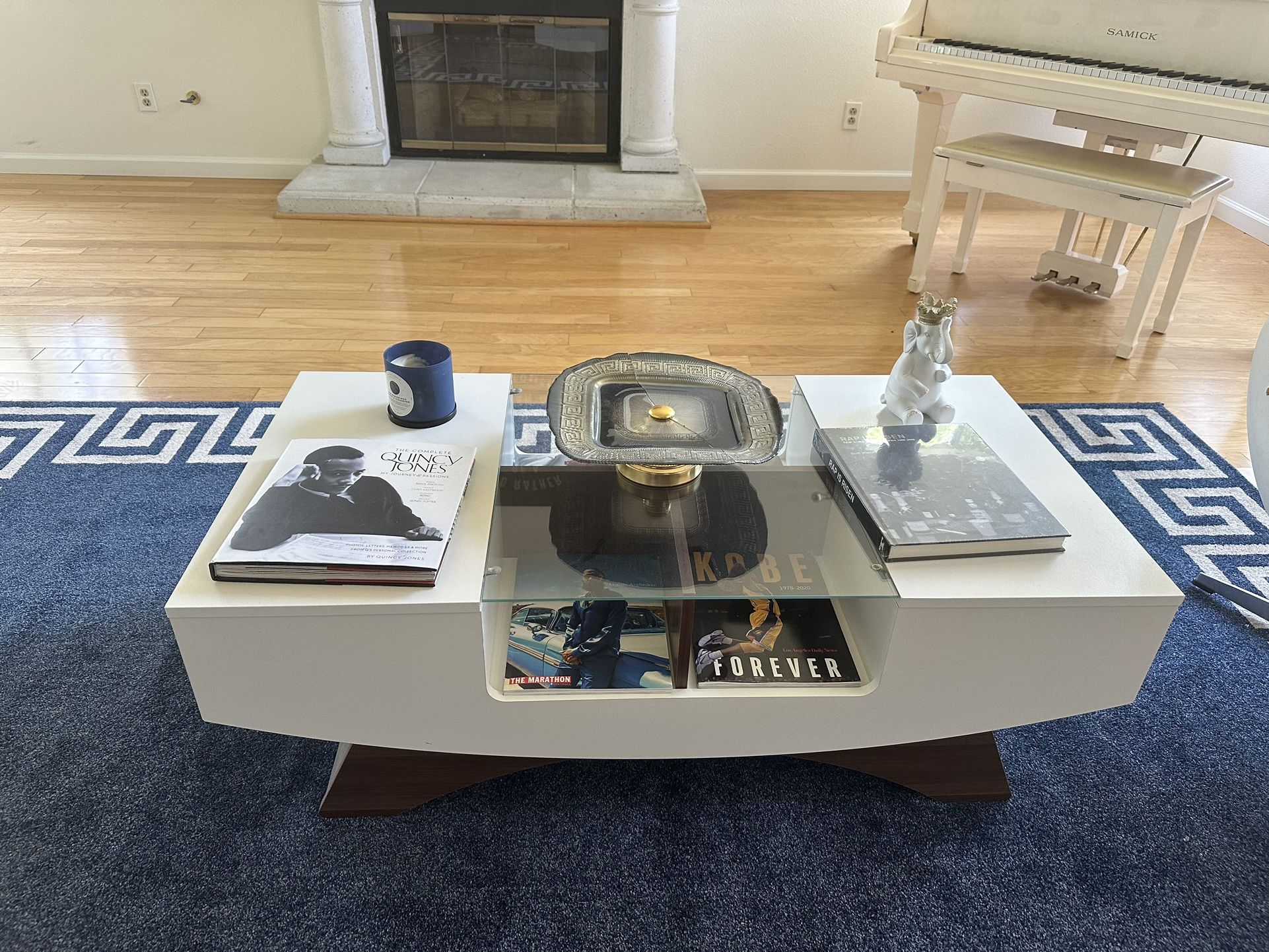 Madilynn Trestle Coffee Table