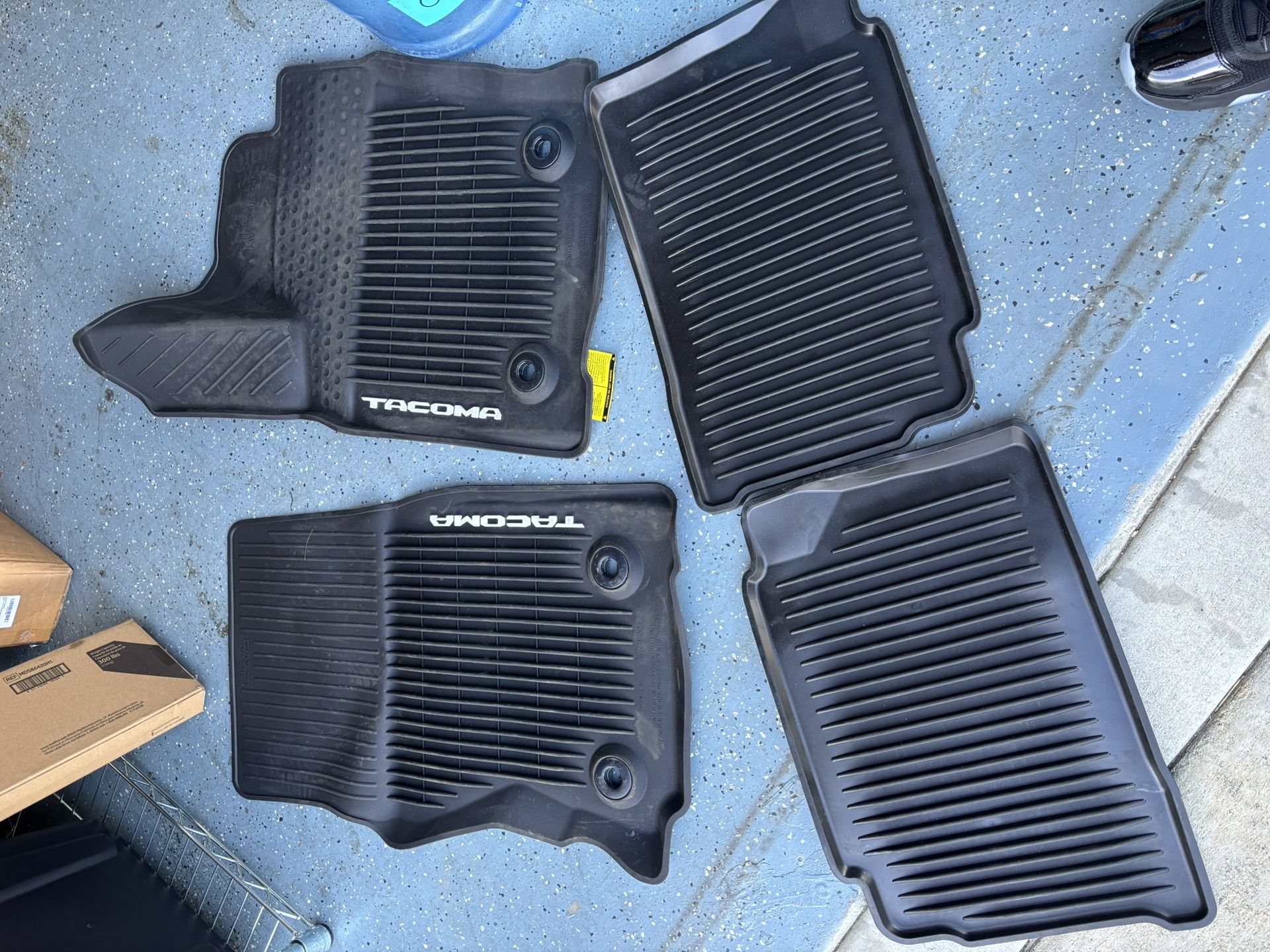Toyota Tacoma 2024 Floor Mats (OEM)