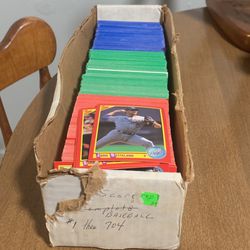 500+ 1990 Baseball Score Cards Nearing 700 