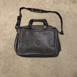 Vintage Leather Crossbody Bag