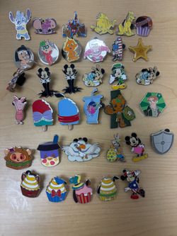 Disney diamond pin lot