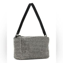 Alexander Wang heiress pouch in crystal mesh