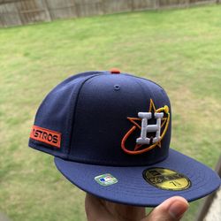 Houston Astros fitted cap 7 5/8