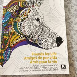 Friends For Life Coloring Book 