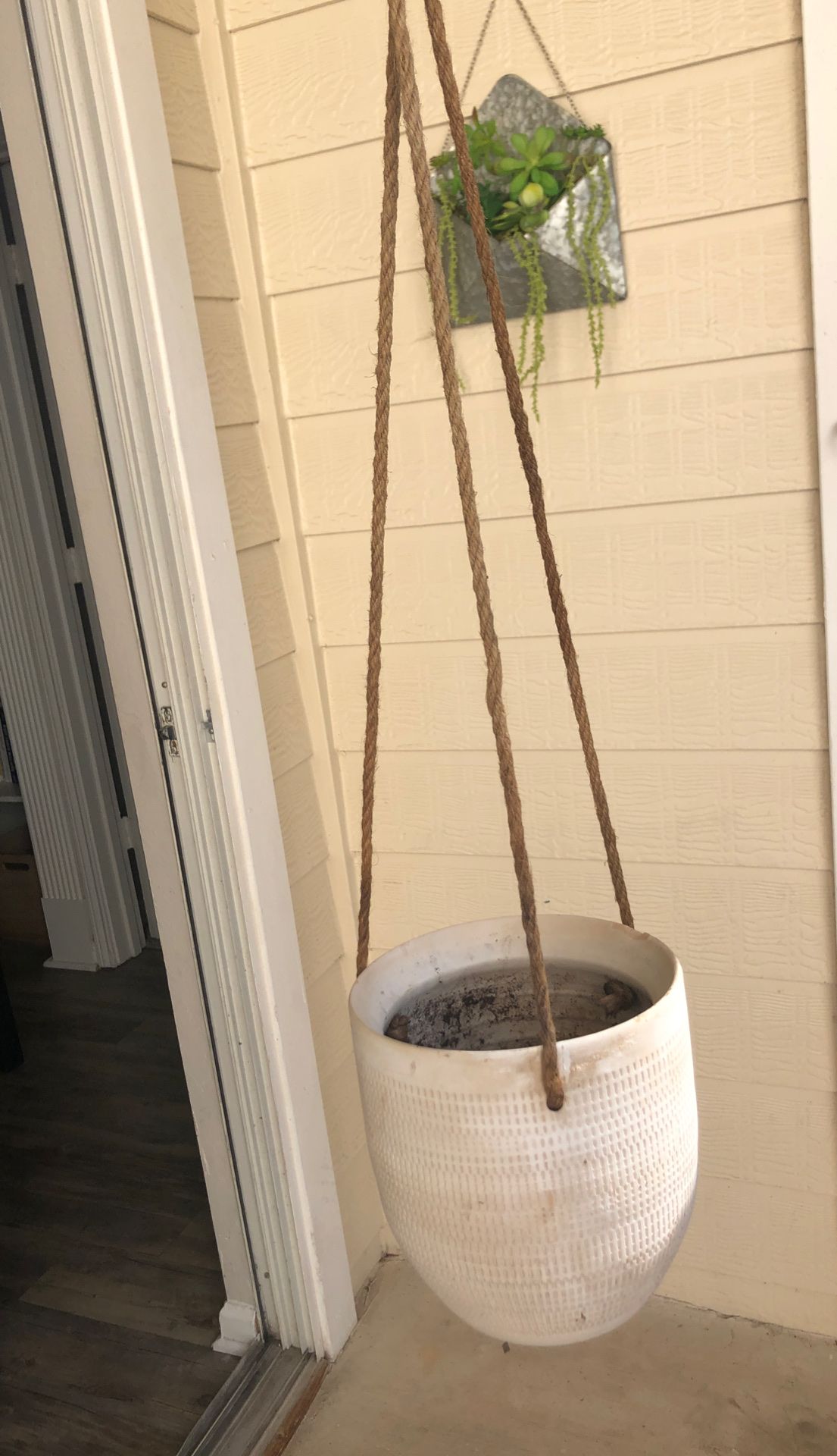 Hanging plant pot