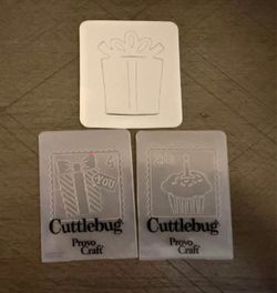 Cuddle bug plastic die designs new