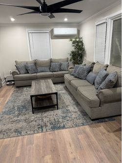 Ashley Couches with coffee Table