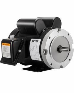New 1.5 Hp Electric Motor 56C Frame Single Phase TEFC 115/230 V 141556C