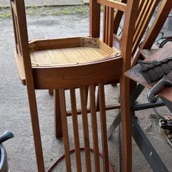 3 Chairs Real Wood  