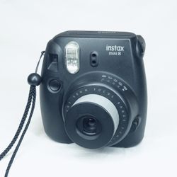 Fujifilm Instax Mini 8 Black Instant Camera (Film Tested! Image Added!)