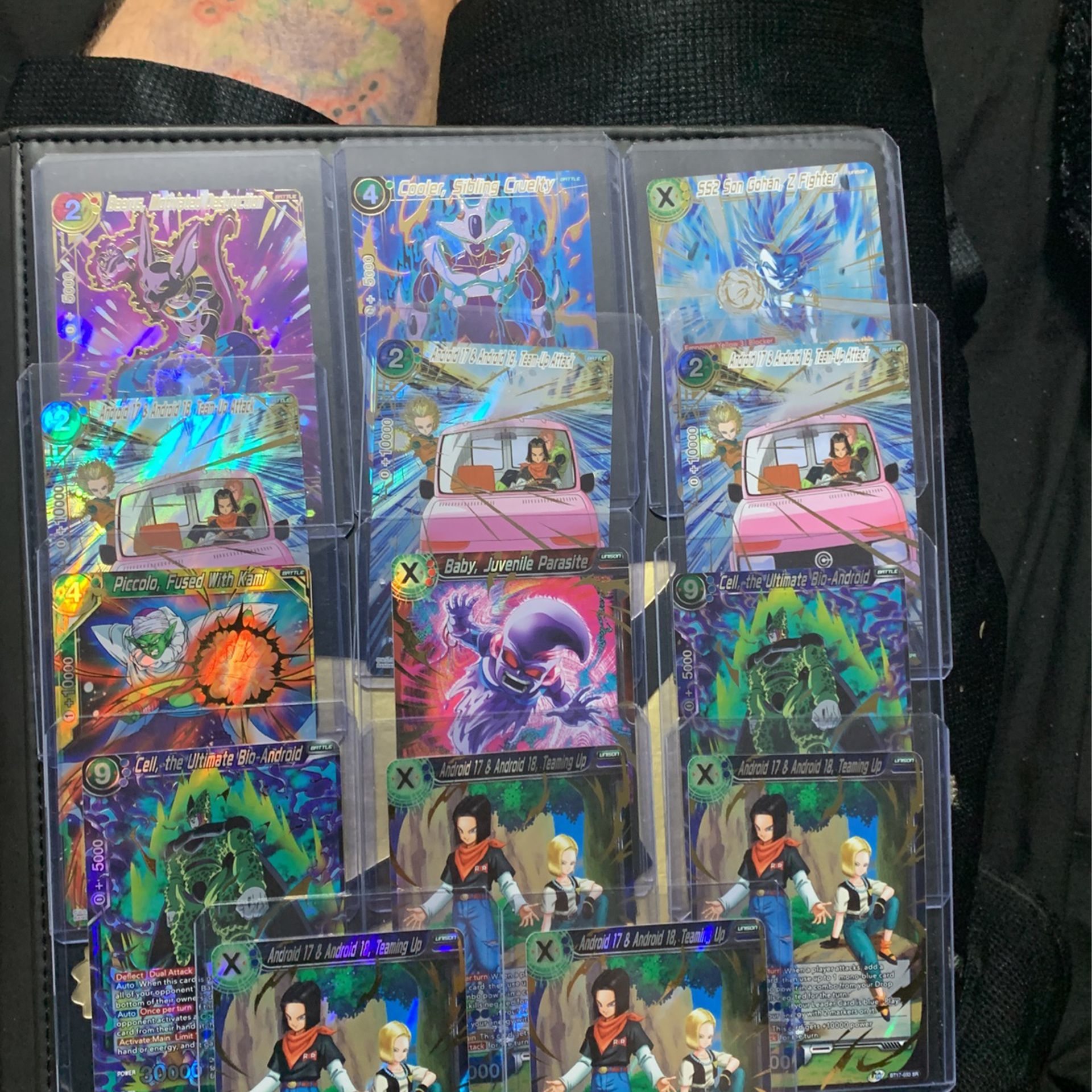 Special Rare And Super Rare Dragonball Cards