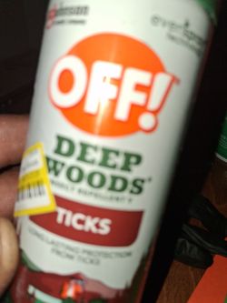 OFF! Deep Woods Tick Repellent Spray