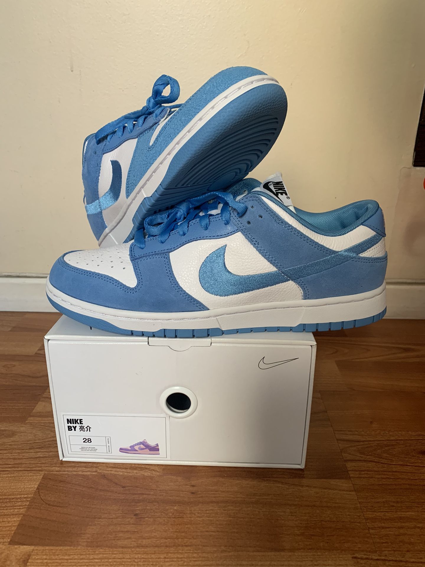 Nike By You Dunk Low UNC Size 10