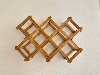 Wooden Wine Glass Holder